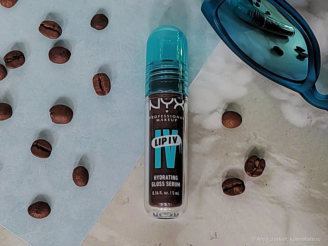 NYX Lip I.V. Hydrating Lip Gloss Stain в оттенке 06 Espresso Soak