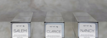 Кремовые помады от Cosmic Brushes. Velvet Matte Lipstick в цветах Nancy, Salem и Clarice