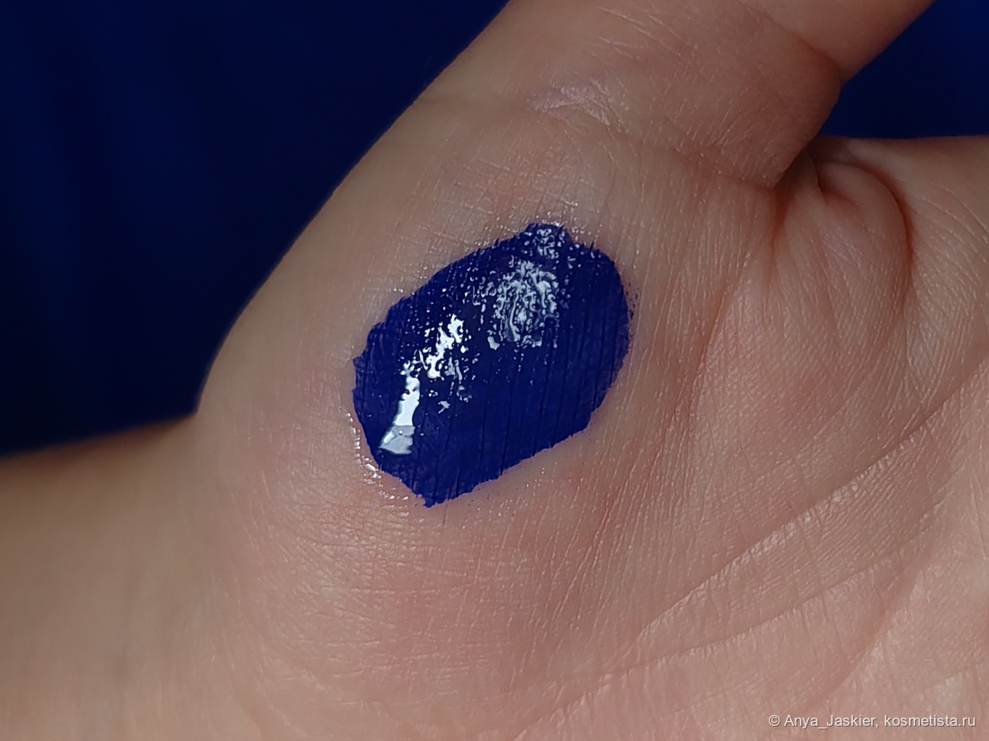 основа + блеск сразу после нанесения