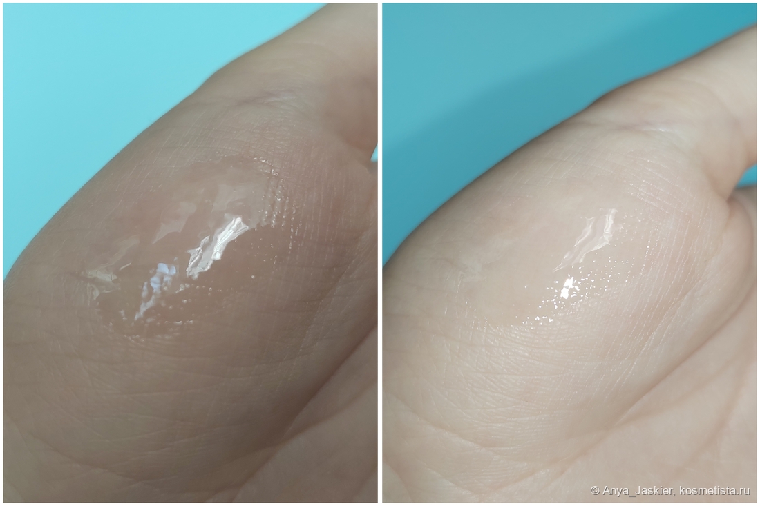 слева - дневной свет, справа - холодный искусственный