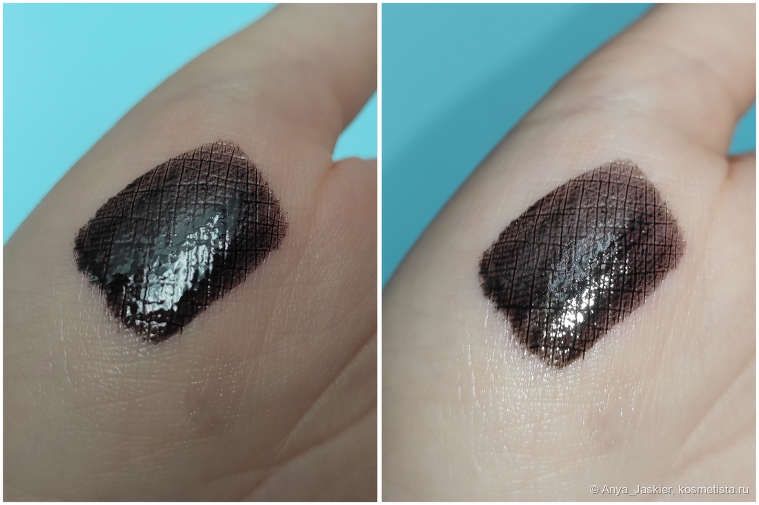 слева - дневной свет, справа - холодный искусственный