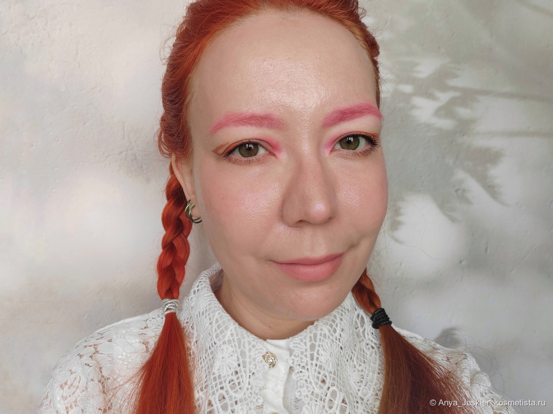 помада в тонкий слой