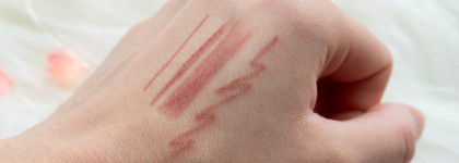 Комбо для трендового макияжа губ: карандаш для губ Vivienne Sabo Jolies Lèvres 103, блеск Vivienne Sabo Le Grand Volume 10 и тинт Luxvisage Lip Tint Aqua Gel hyaluron 05