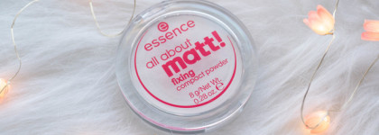 Пудра матирующая Essence All About Matt! Fixing Compact Powder