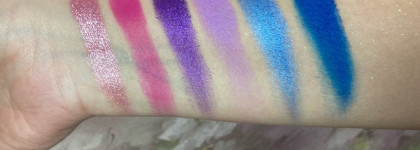 Прорыв в мире бюджетных теней - прекрасная палетка Art-Visage Exotic Universe. Краткий обзор и свотчи с макияжами