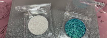 Праздник к нам приходит: спарклы Illusion от Art-Visage в оттенках 31 и 32. Свотчи, макияжи