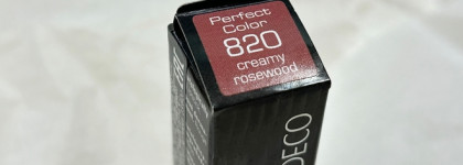 Серо-буро-малиновый..? Непонятный 820 оттенок помады Artdeco Perfect Color