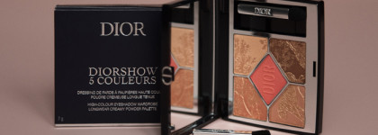 Тёплый летний концентрат: Dior Diorshow 5 Couleurs Couture 654 Coral Riviera Limited Edition