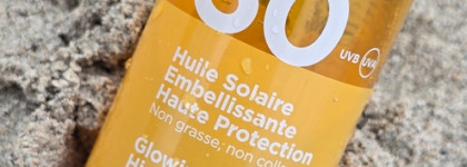 Открытие года: Лучшее Солнцезащитное масло от Clarins для тела и волос SPF 30 Huile Solaire Embellisante, усиливающее оттенок загара