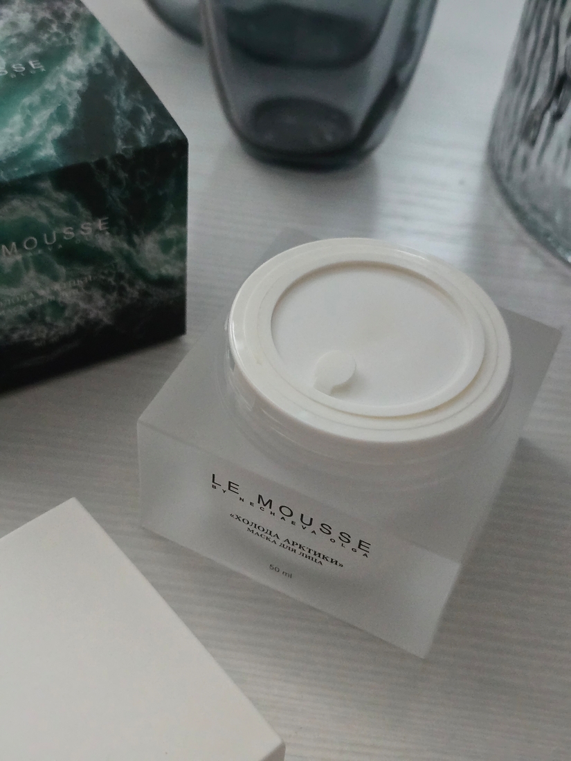 le mousse by nechaeva olga arctic colds face mask