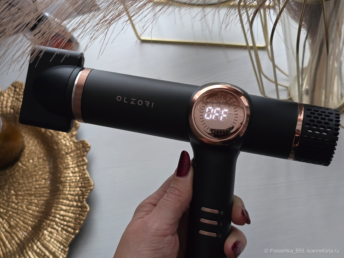 Эргономика фена OLZORI X-Air