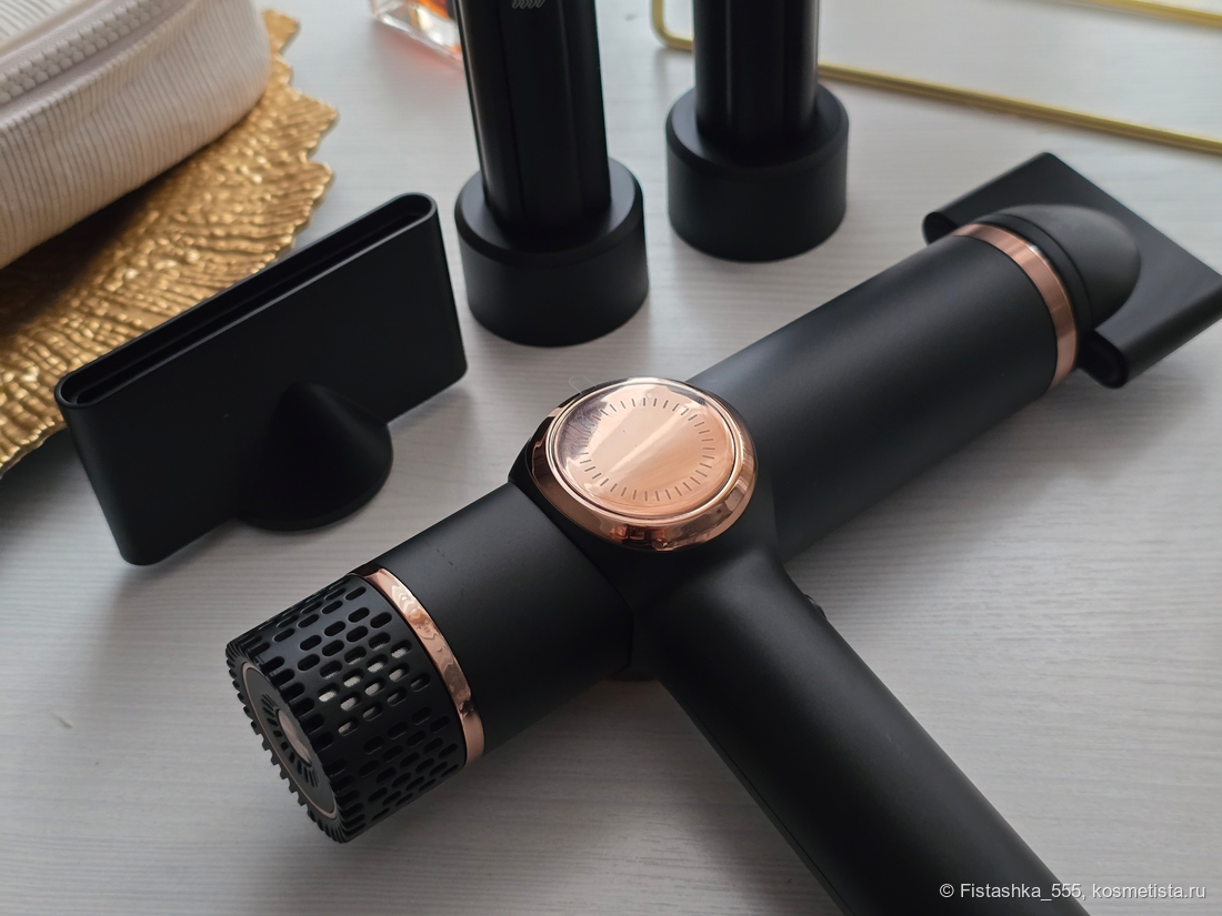 Olzori X-Air Black hair dryer and styler 2 in 1