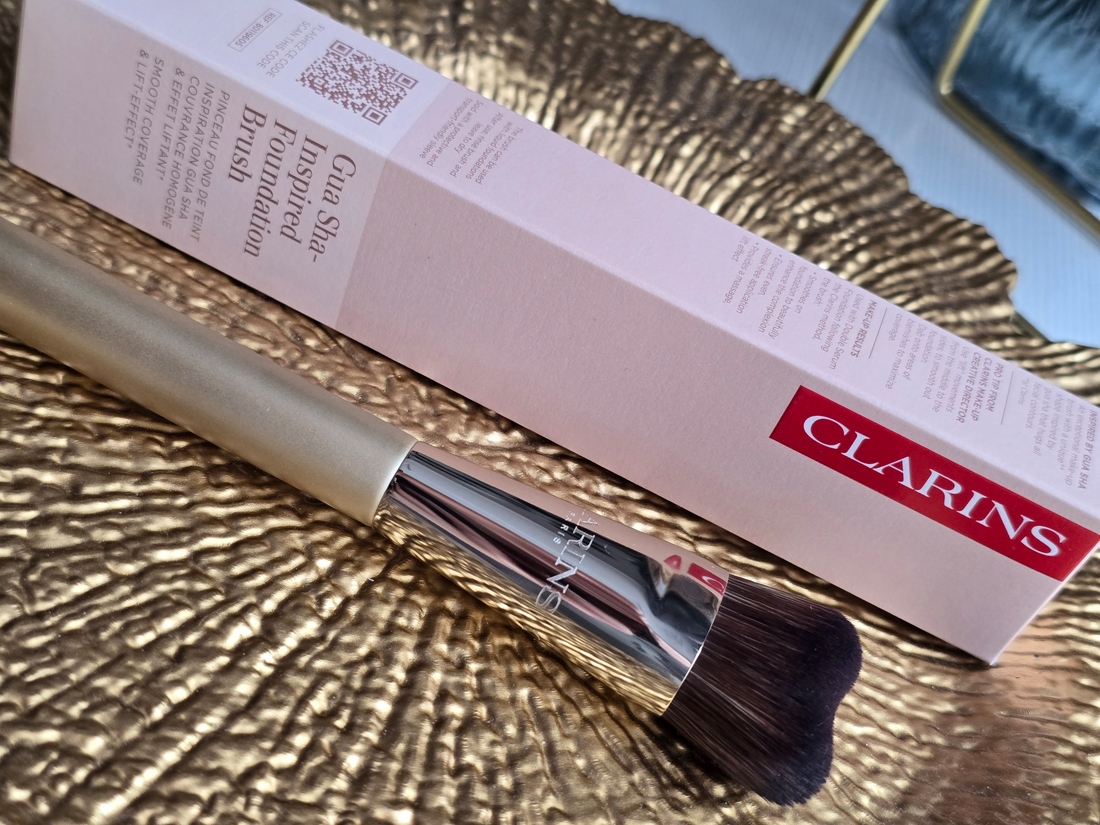 Clarins Gua Sha-Inspired Foundation Brush
