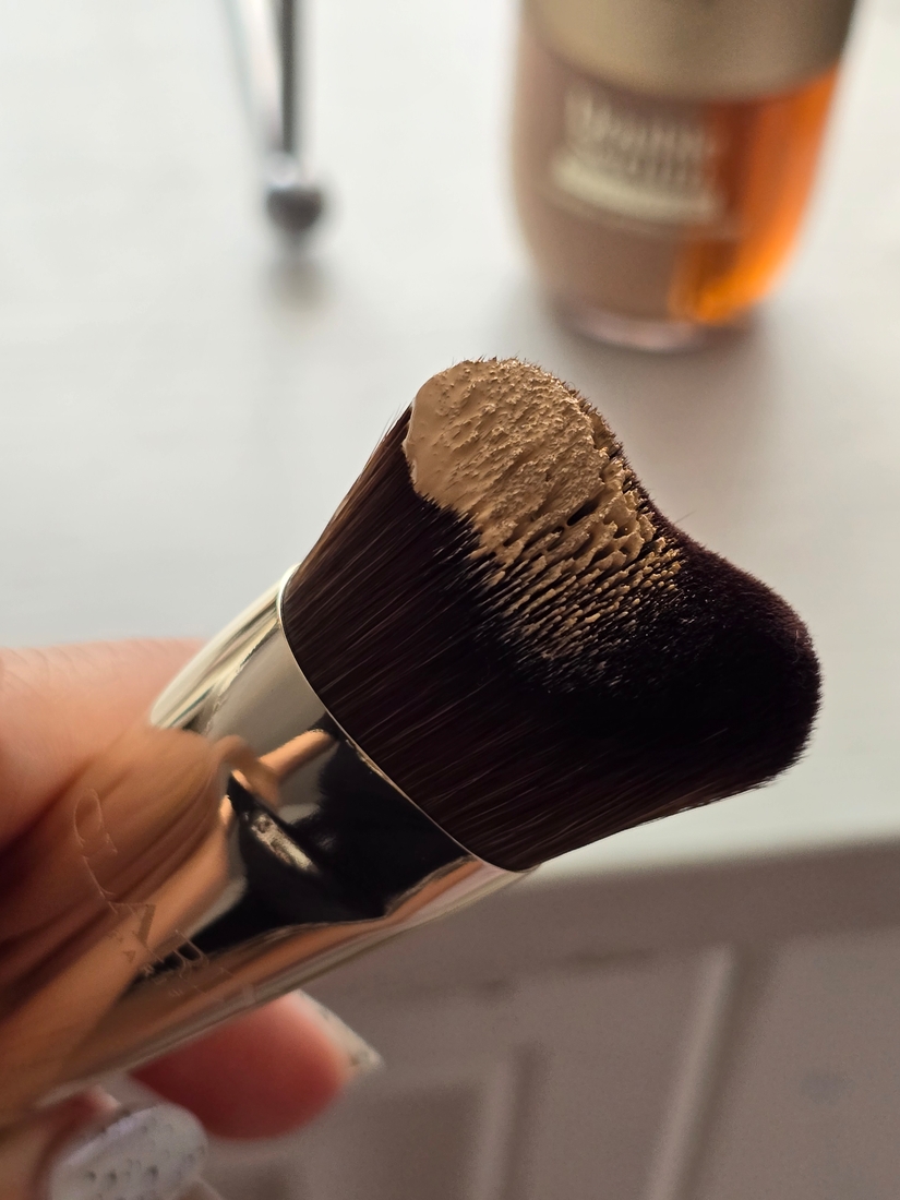 Clarins Gua Sha-Inspired Foundation Brush