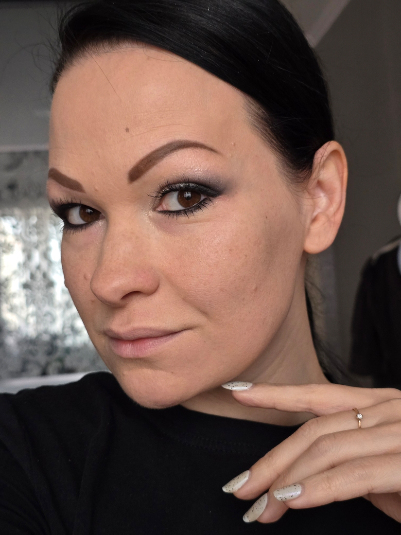 Макияж с Clarins Double Serum Foundation