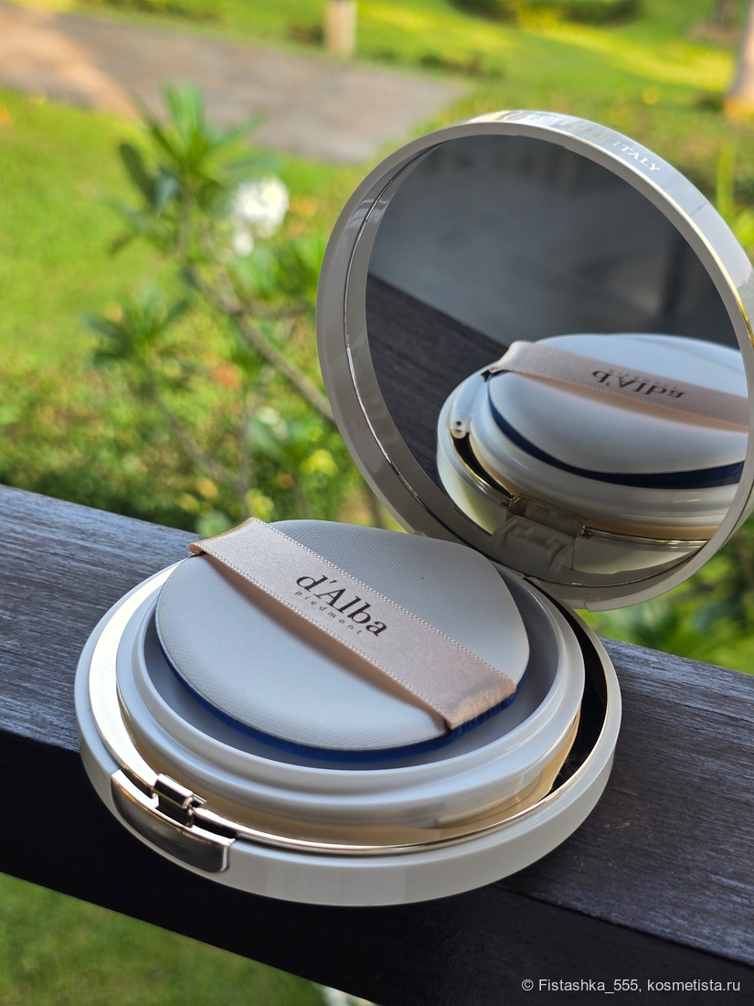 Солнцезащитный кушон d'Alba Waterfull Fresh Sun Cushion SPF 50+ PA++++.