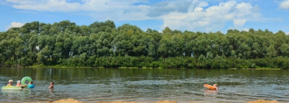 Моя косметичка на выходные за городом