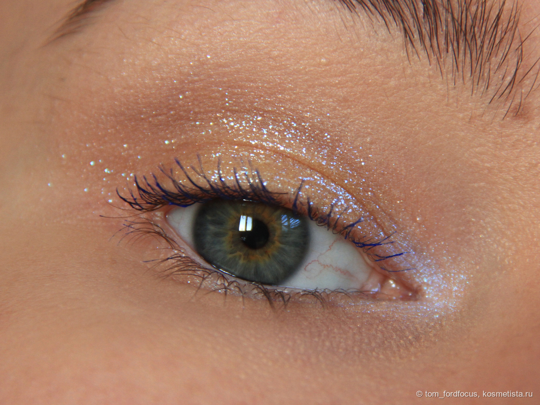 Макро, дневной свет. Influence на подвижном веке, Пульсар в уголке, тушь - Сияна Яркий образ, о которой дальше