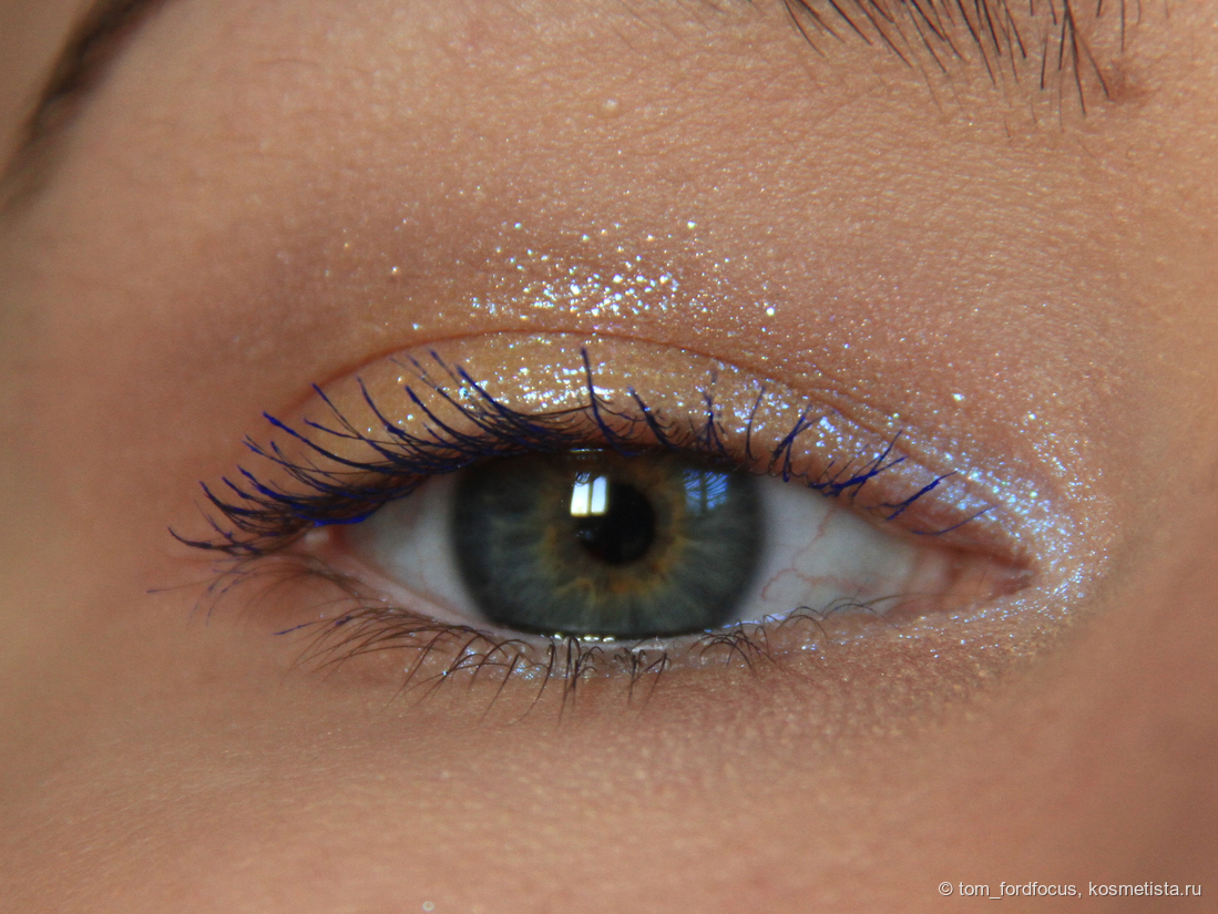 Макро, дневной свет. Influence на подвижном веке, Пульсар в уголке, тушь - Сияна Яркий образ, о которой дальше