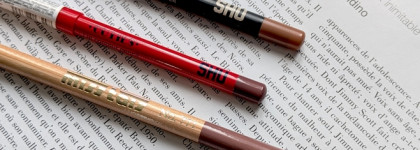 Miss Tais и Shu: моя нюдовая тройка для губ