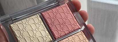 Dior Backstage Glow Face Palette в оттенке 004 Rose Gold