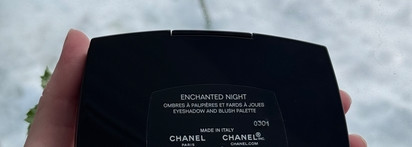 Лимитированная палетка Chanel Enchanted Night eyeshadow and blush palette