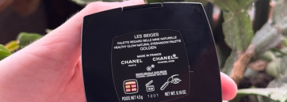 Палетка теней Chanel Les Beiges healthy glow natural в оттенке Golden