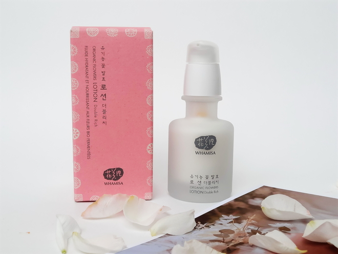 Whamisa Organic Flowers Lotion Double Rich