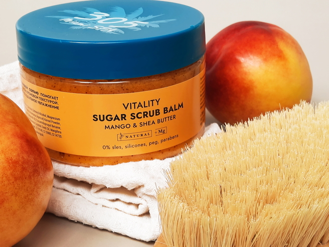 Moisture Body Sugar Scrub Balm Mango &amp; Shea Butter