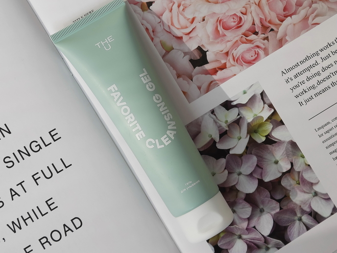 THE U Гель для умывания Favorite cleansing gel. Жутко некомфортный