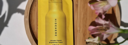 Hidehere Ultimate Vitamin Brightening Cream. Текстура плотная, но эффект мне нравится