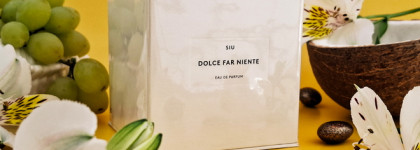 Siu Eau de Parfum Dolce Far Niente. Кокосовое молоко, морская вода, круизное путешествие во флаконе с жемчужиной
