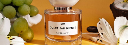 Siu Eau de Parfum Dolce Far Niente. Кокосовое молоко, морская вода, круизное путешествие во флаконе с жемчужиной