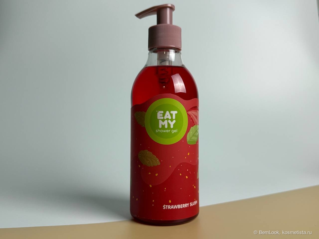 Гель для душа Eat My Shower Gel Strawberry Slush/Клубничный слаш
