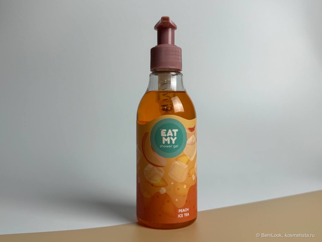 Гель для душа Eat My Shower Gel Peach Ice Tea/Холодный чай с персиком