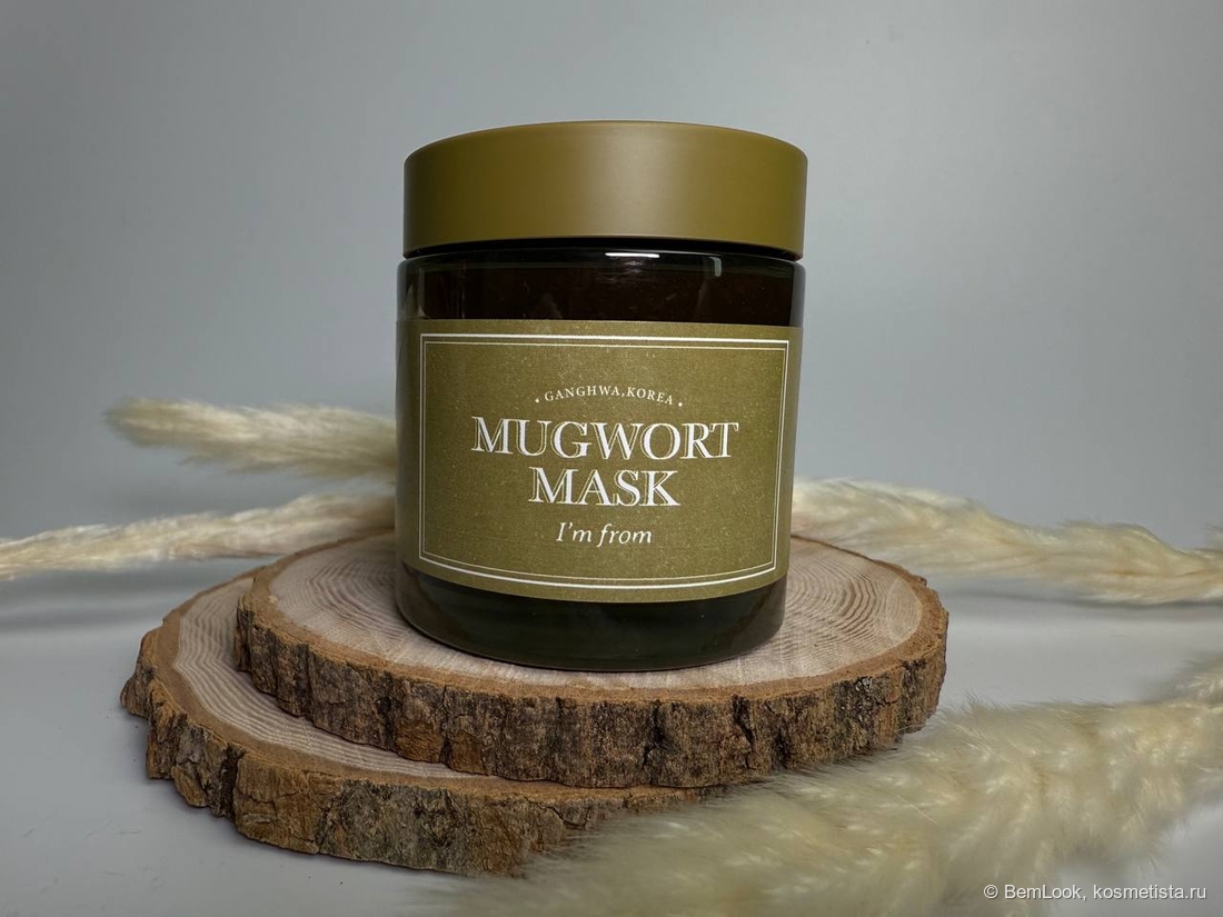 Баночка маски с полынью для проблемной кожи I'm From Mugwort Mask, 110 г