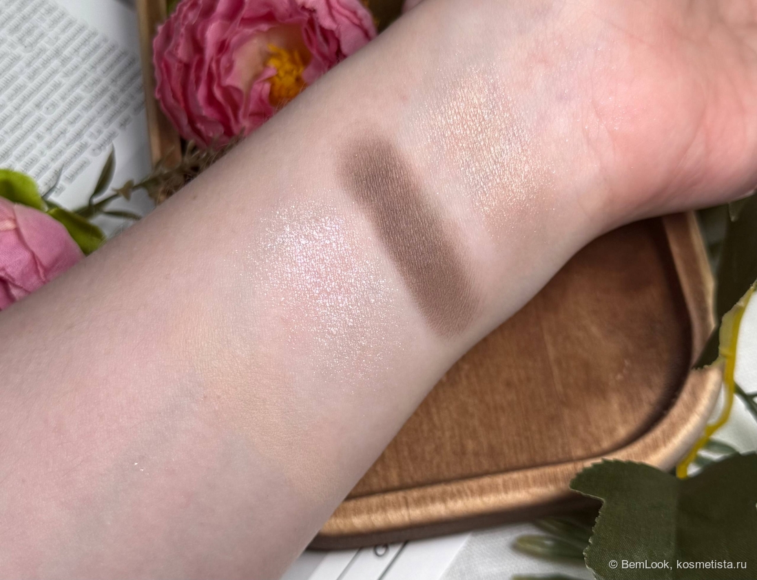 Оттенки палетки теней для век Ninelle La mirada в оттенке 511