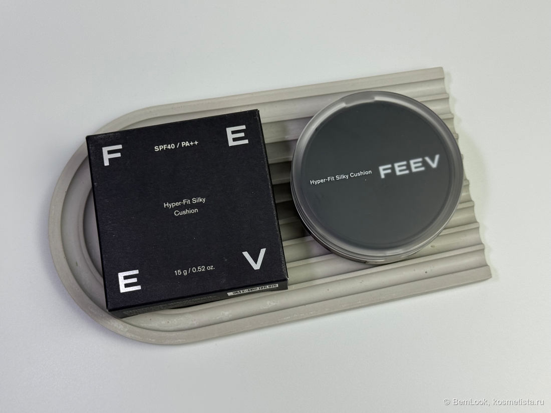 Упаковка Feev Hyper-Fit Silky Cushion SPF40 PA++