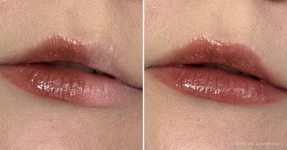 Cheeryep Solid Lip Gloss в оттенке 07 Cocoa Carol: на губах