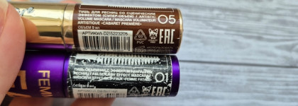 Битва тушей Vivienne Sabo: Femme Fatale false lash effect и Cabaret Premier artistic volume mascara