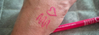 По-летнему ярко и сочно с Подводкой-фломастером для глаз Y.o.u Really Crazy for Color 02 Pink от Relouis