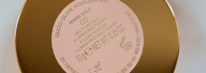 Gucci Beauty Glow Highlighter в оттенке Warm Gold 03: то самое здоровое сияние кожи