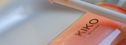 Вирусные продукты Kiko Milano: 3D Hydra Lip Gloss 04 и High Pigment Eyeshadow 20