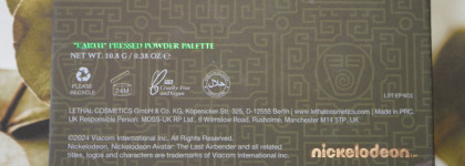 Магия зеленых теней в "Земной" палетке Lethal Cosmetics в коллаборации с Avatar