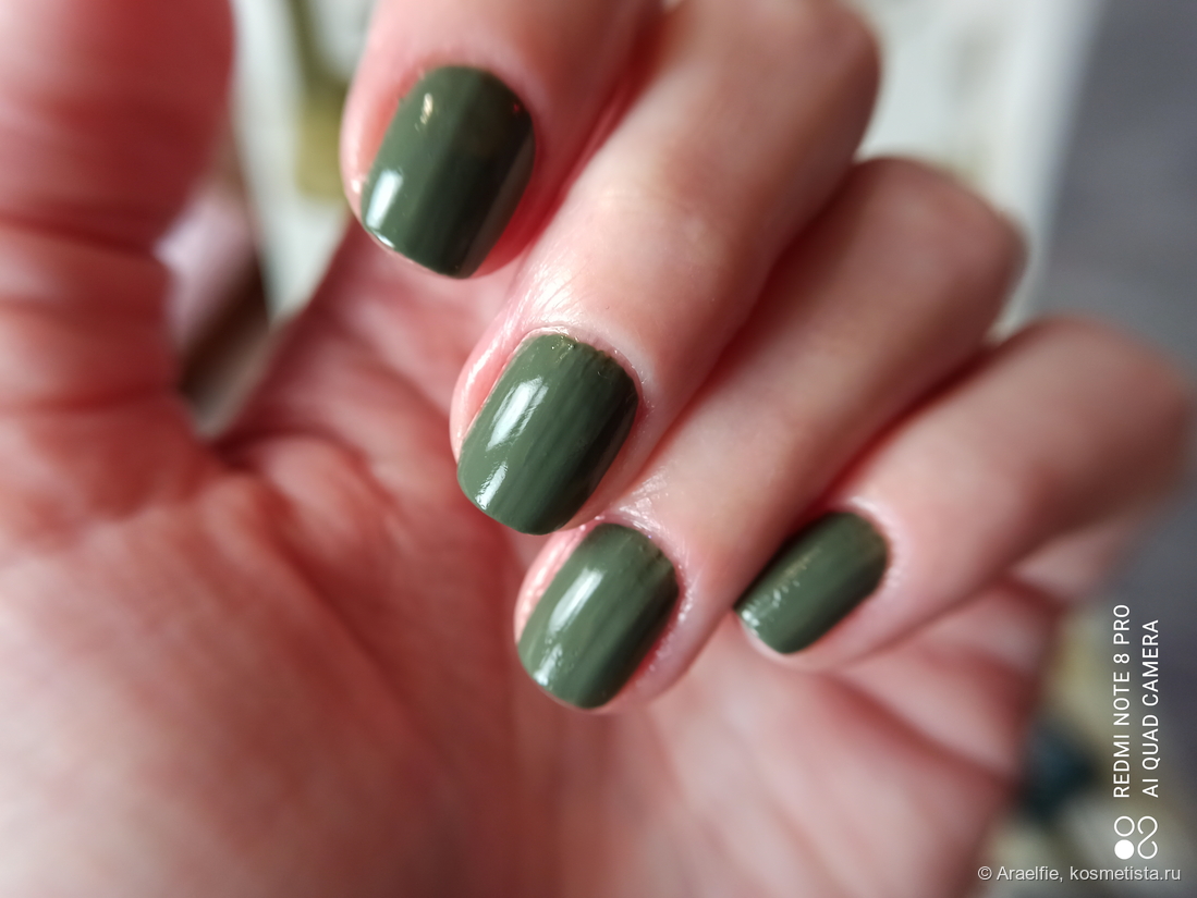 Свежий маникюр, с маслом