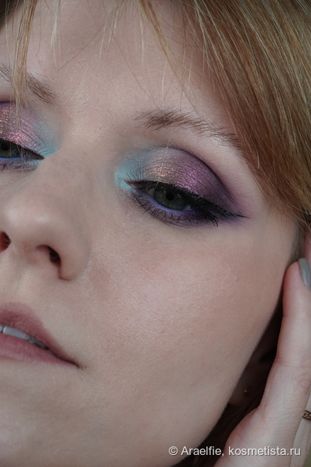 Violet Palette: макияж в фиолетово-голубых оттенках
