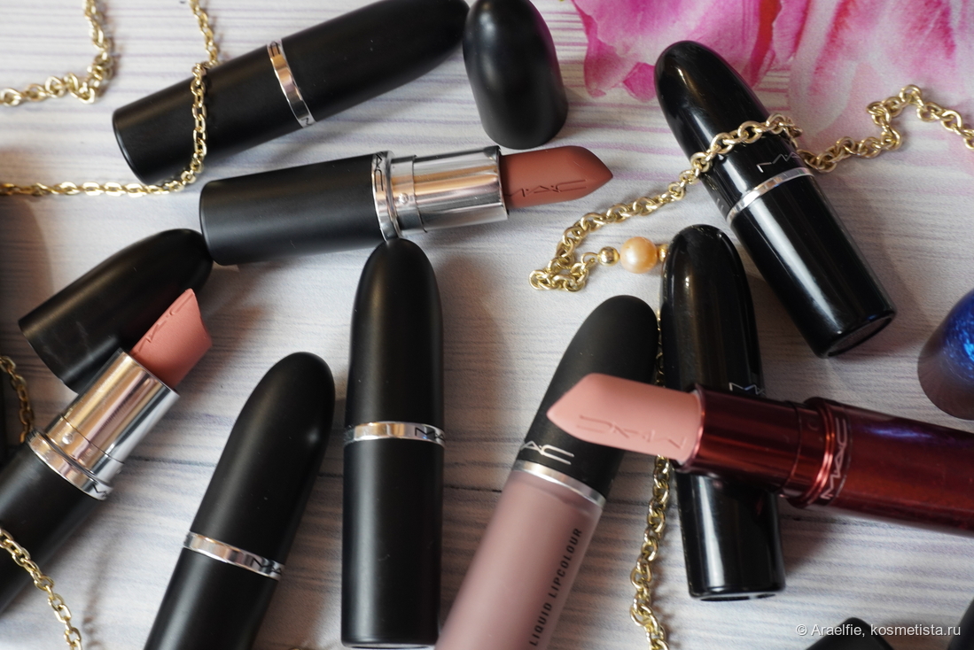 коллекция помад от MAC