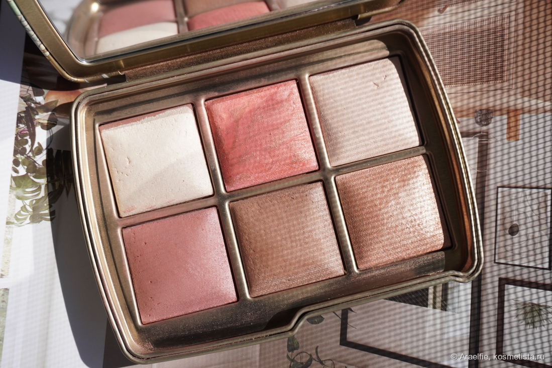 Hourglass Dragon palette, естественное освещение