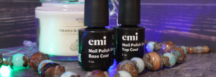 R-Beauty: продлеваем стойкость маникюра с базой и топом EMI Nail Polish Set Base Coat + Top Coat