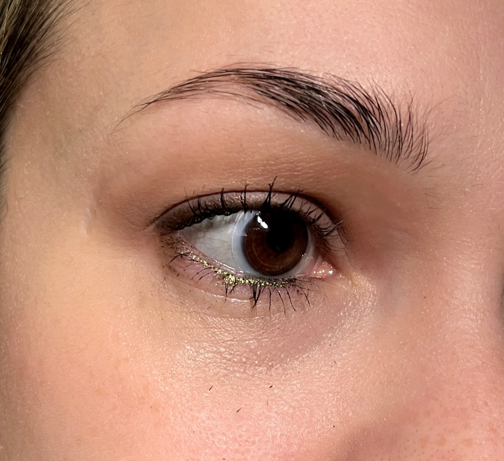 Мои брови до применения